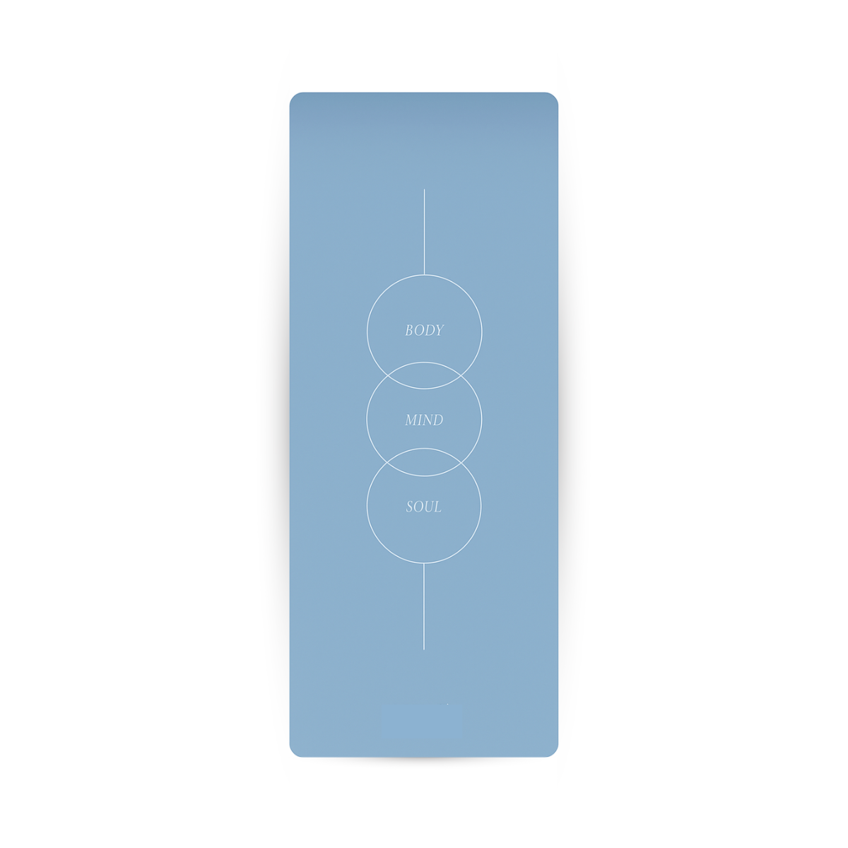 Baby Blue Mat – Body · Mind · Soul