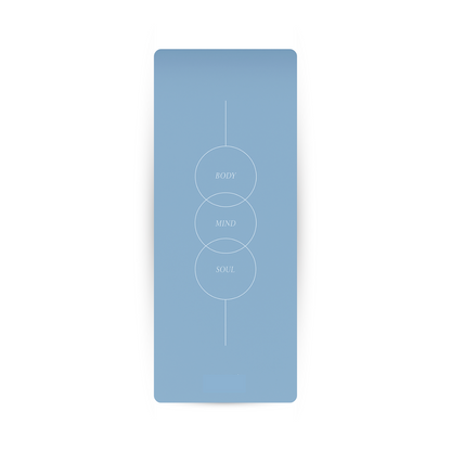 Baby Blue Mat – Body · Mind · Soul
