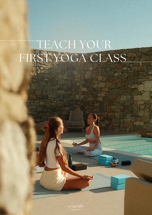How to teach your first yoga class